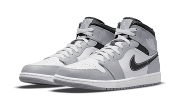 Air Jordan 1 Mid Light Smoke Gray Anthracite