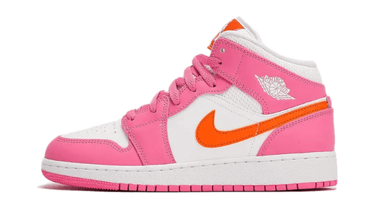 Air Jordan 1 Mid Pinksicle Safety Orange