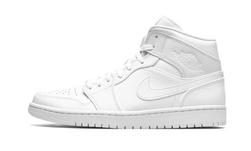 Air Jordan 1 Mid Triple White (2020)