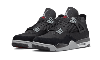 Air Jordan 4 Black Canvas