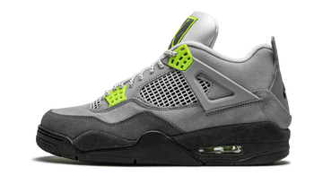 Air Jordan 4 Neon Volt